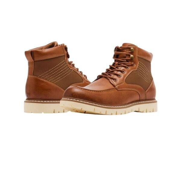 Steve Madden Men's Bleeker Boot Color Cognac Size 9 - Picture 8 of 15